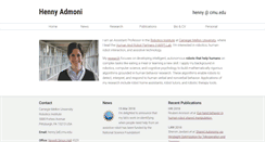 Desktop Screenshot of hennyadmoni.com